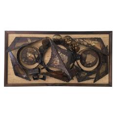 Henrik Horst, Brutalist Wall Sculpture, 1970s 5