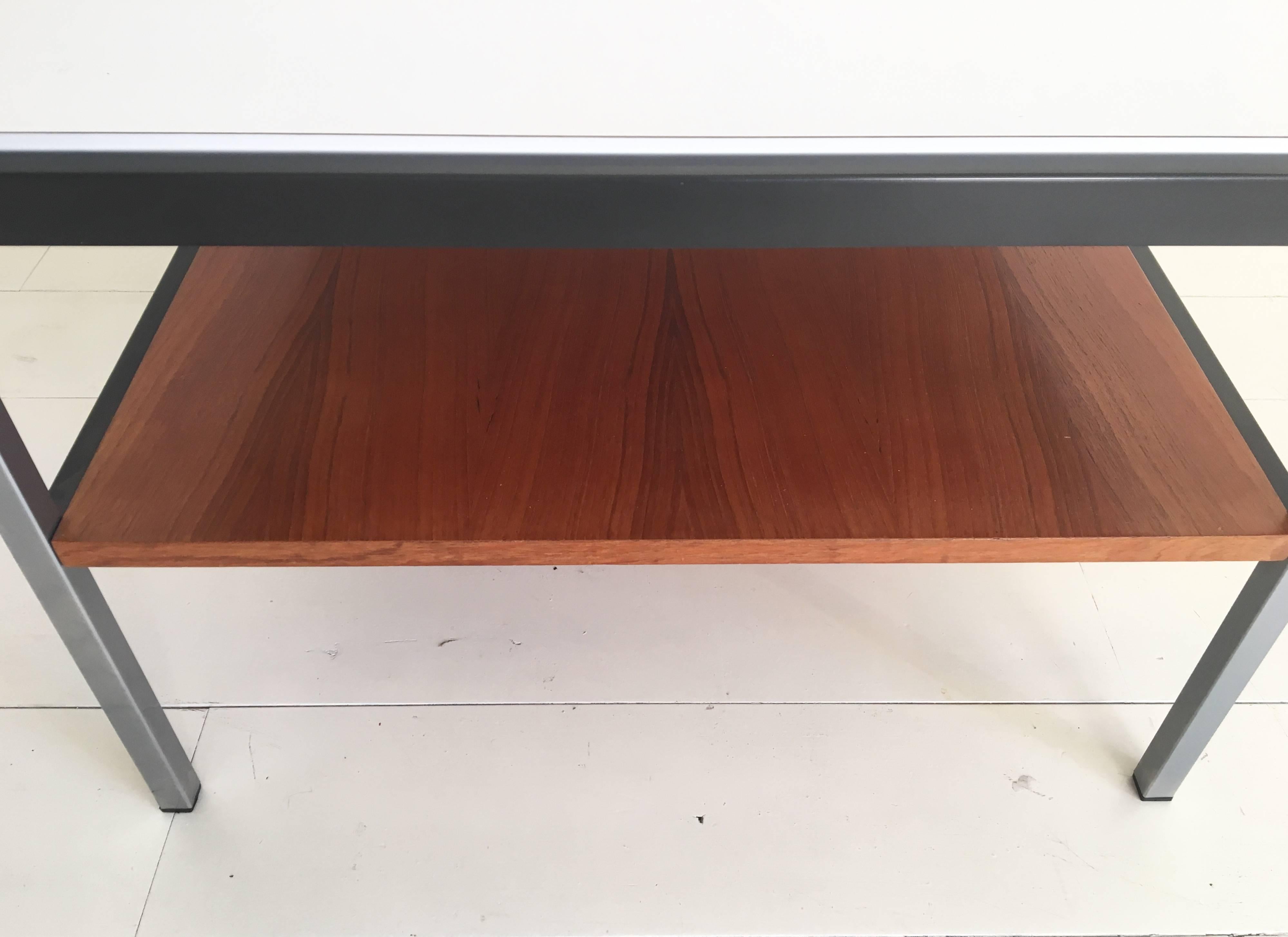 Metal Minimalist Coffee Table by Coen de Vries for Gispen, 1960s