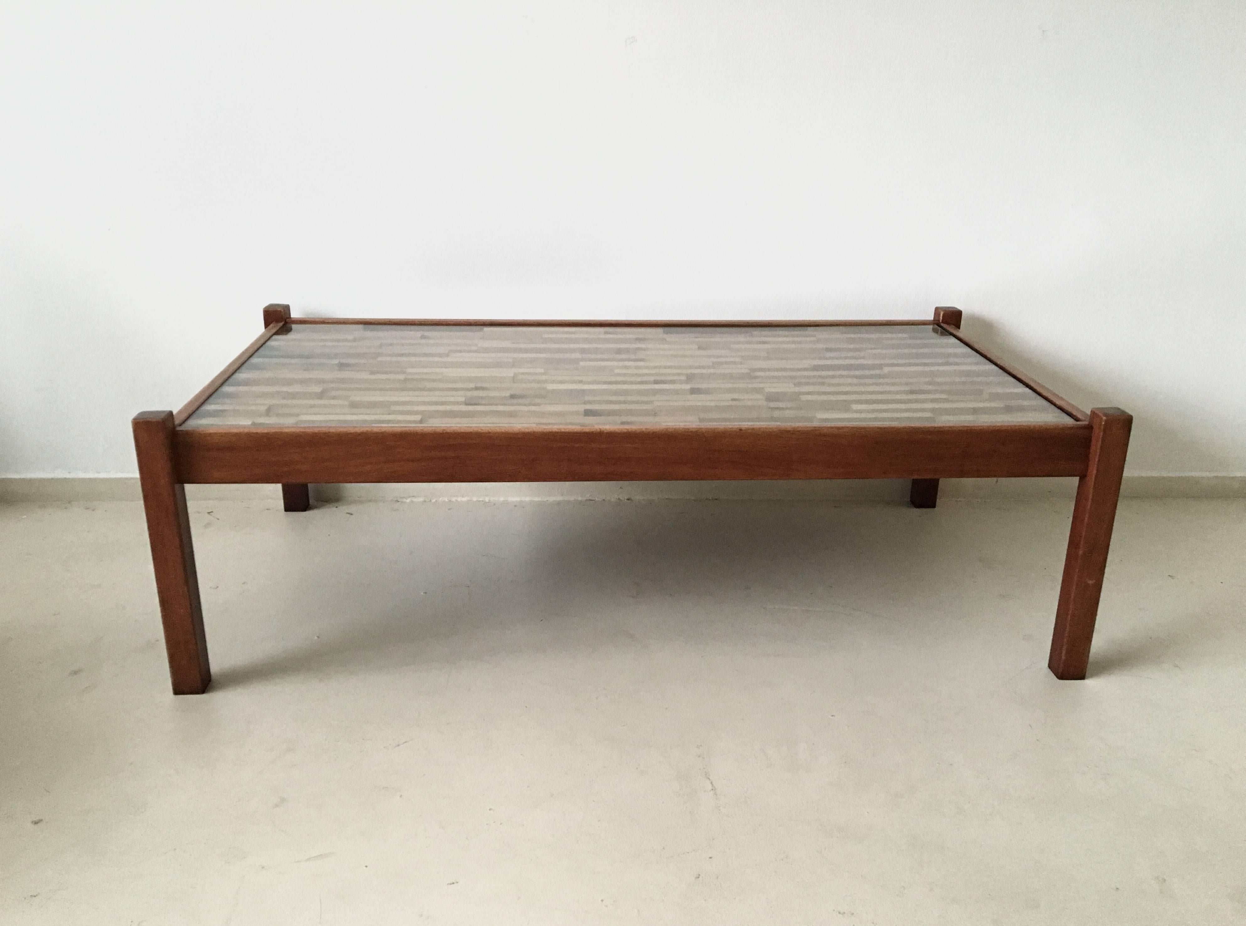 Mid-Century Modern Rosewood Coffee Table designed by Percival Lafer, 1960s