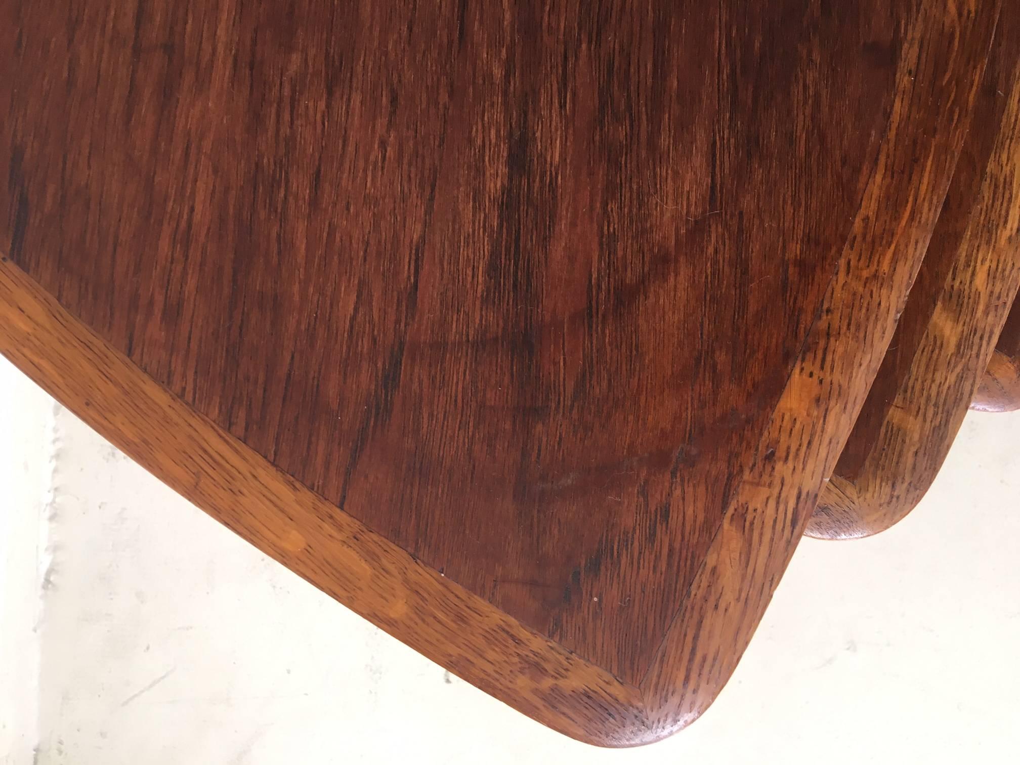 Teak Danish Nesting Tables in the Manner of Poul Jensen for Selig, Denmark, 1960s