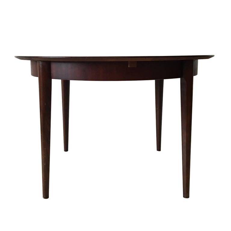 Round Or Oval Extendable Dining Table By Lubke 1960s For At Round Or Oval Extendable Dining Table By Lubke 1960s For