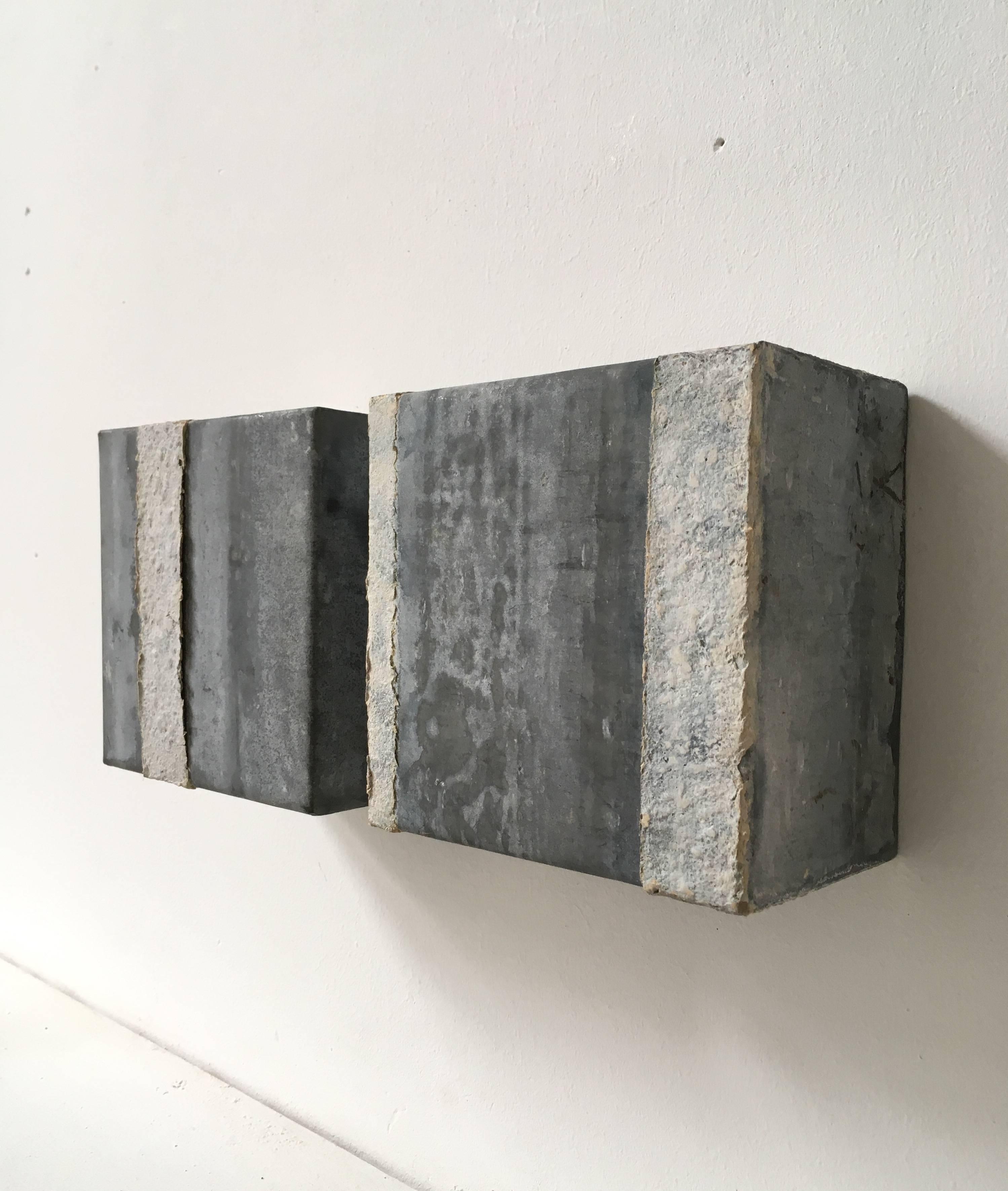 Minimalist Abstract Wall Sculptures 'Contrast' 2004