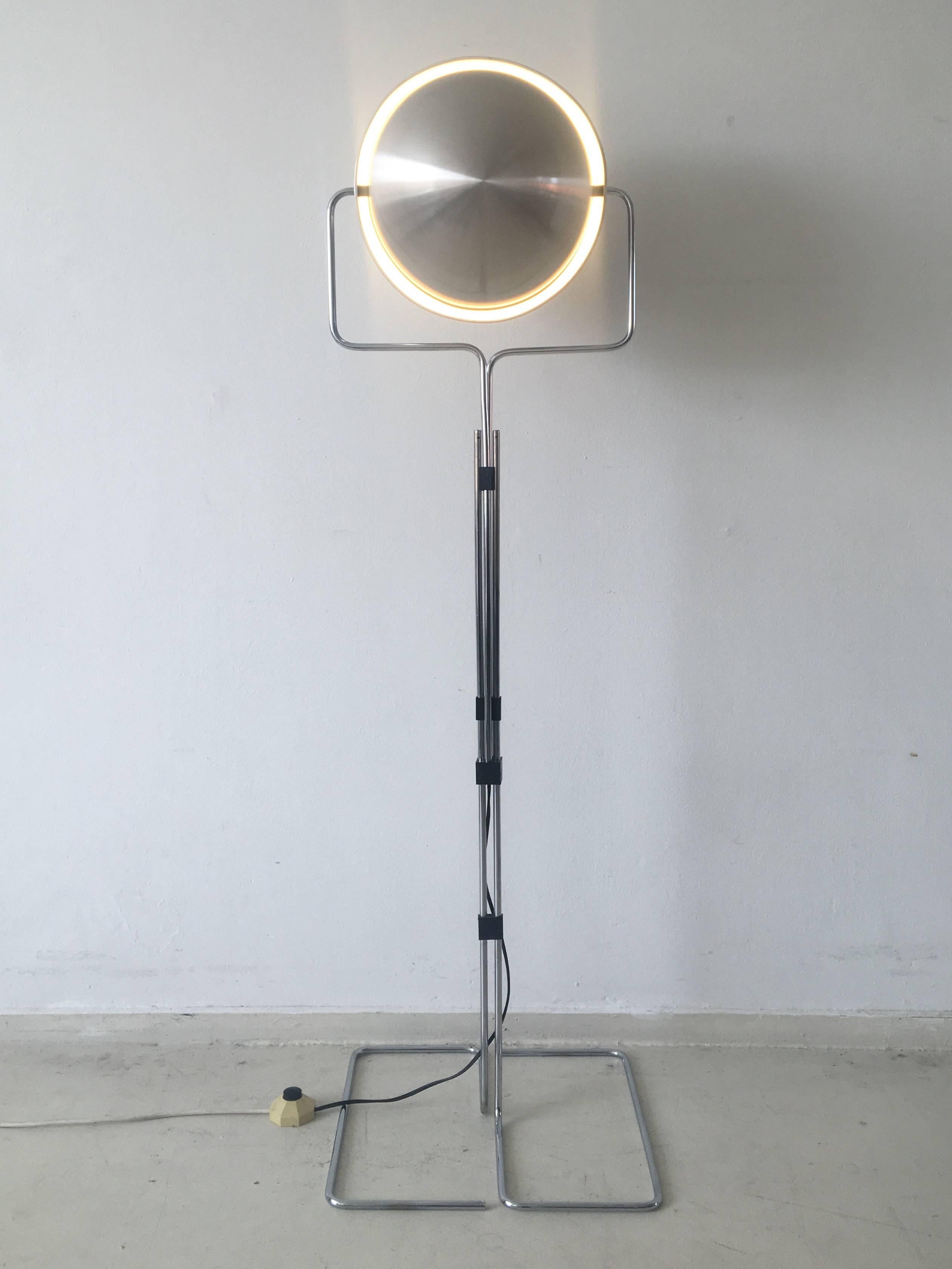 Eclisse Floor Lamp by Evert Jelle Jelles for RAAK, 1960s In Good Condition In Schagen, NL