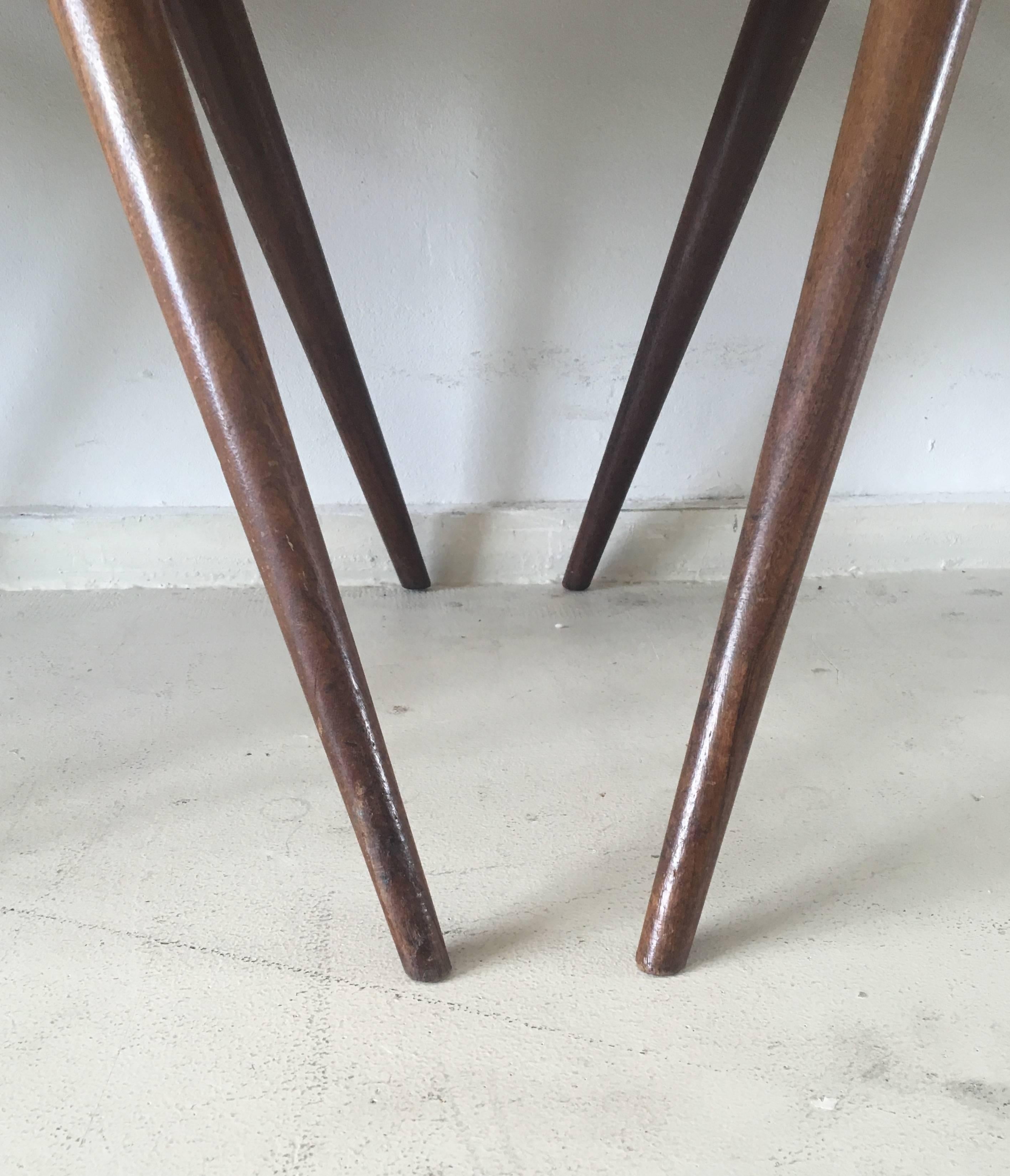Rare Mid-Century Dining Chairs, Attributed to Gj Van Os, 1950s 3