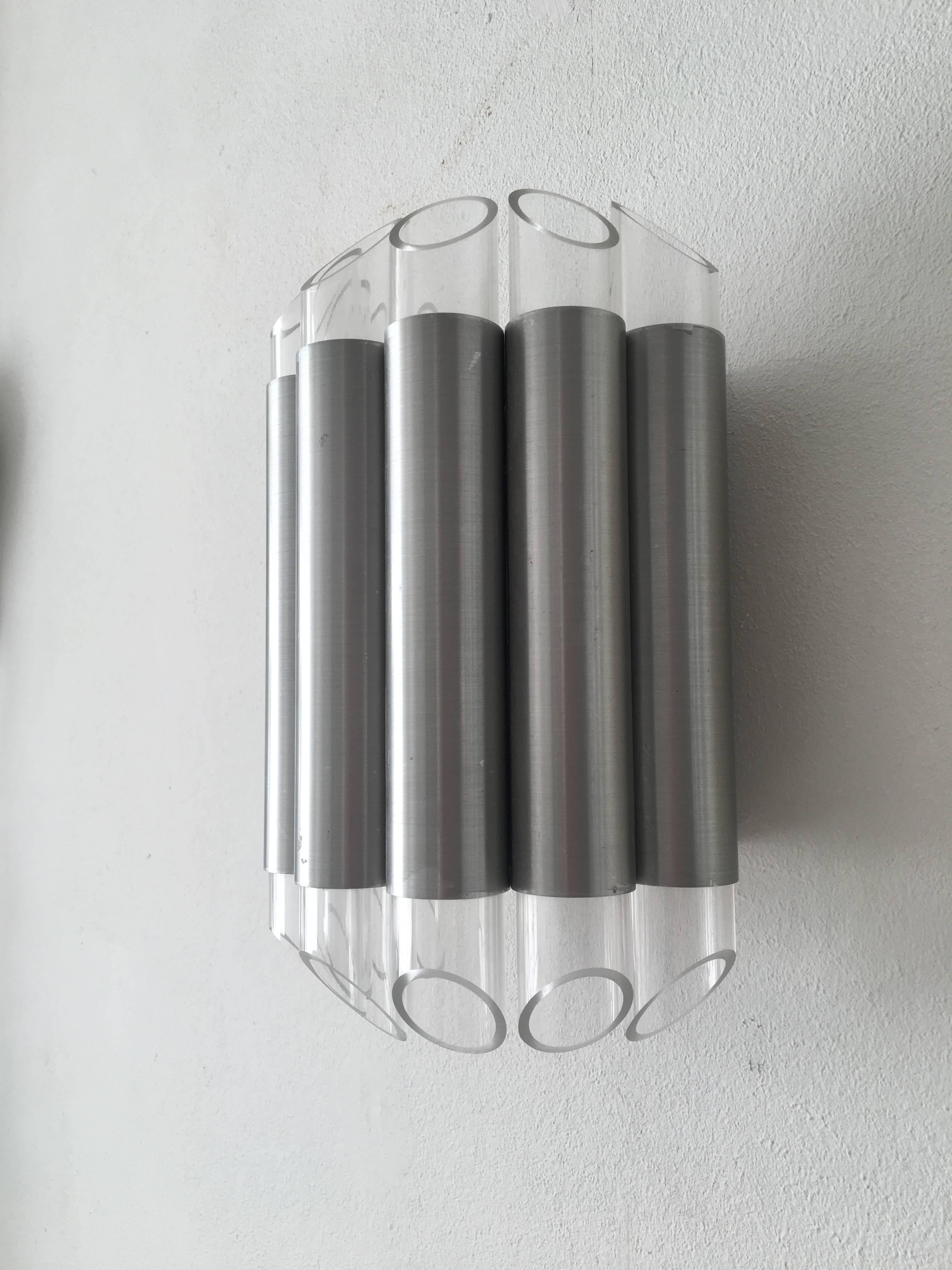 Mid-Century Modern Set of Wall Lamps, Sconces, Model Septiem by RAAK Amsterdam, 1960s