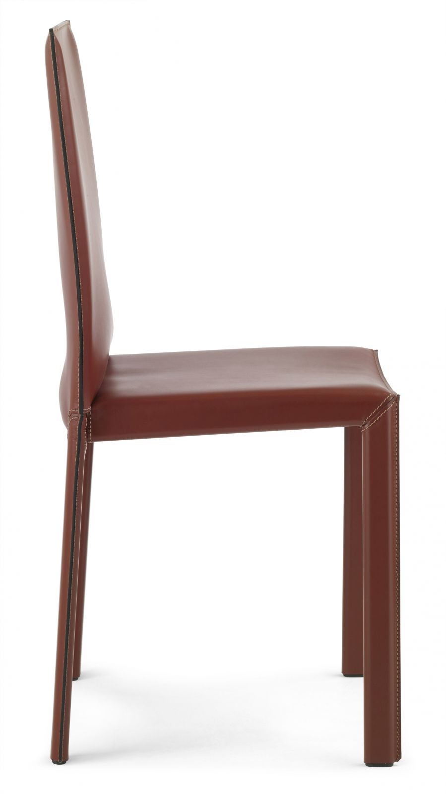 Italian Dining Leather Chairs With High Back Made In Italy