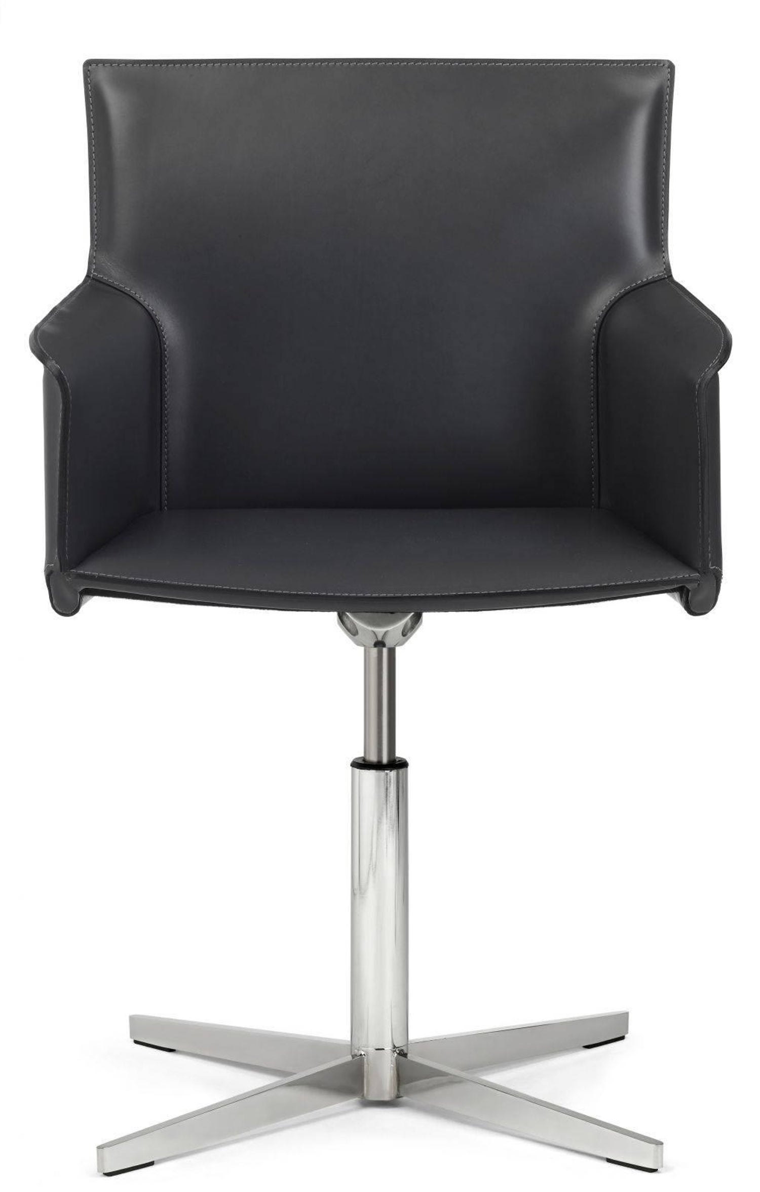 Italian Designer Office Chair Modern Design Leather Cover For Italian Designer Office Chair Modern Design Leather Cover For At 1stdibs