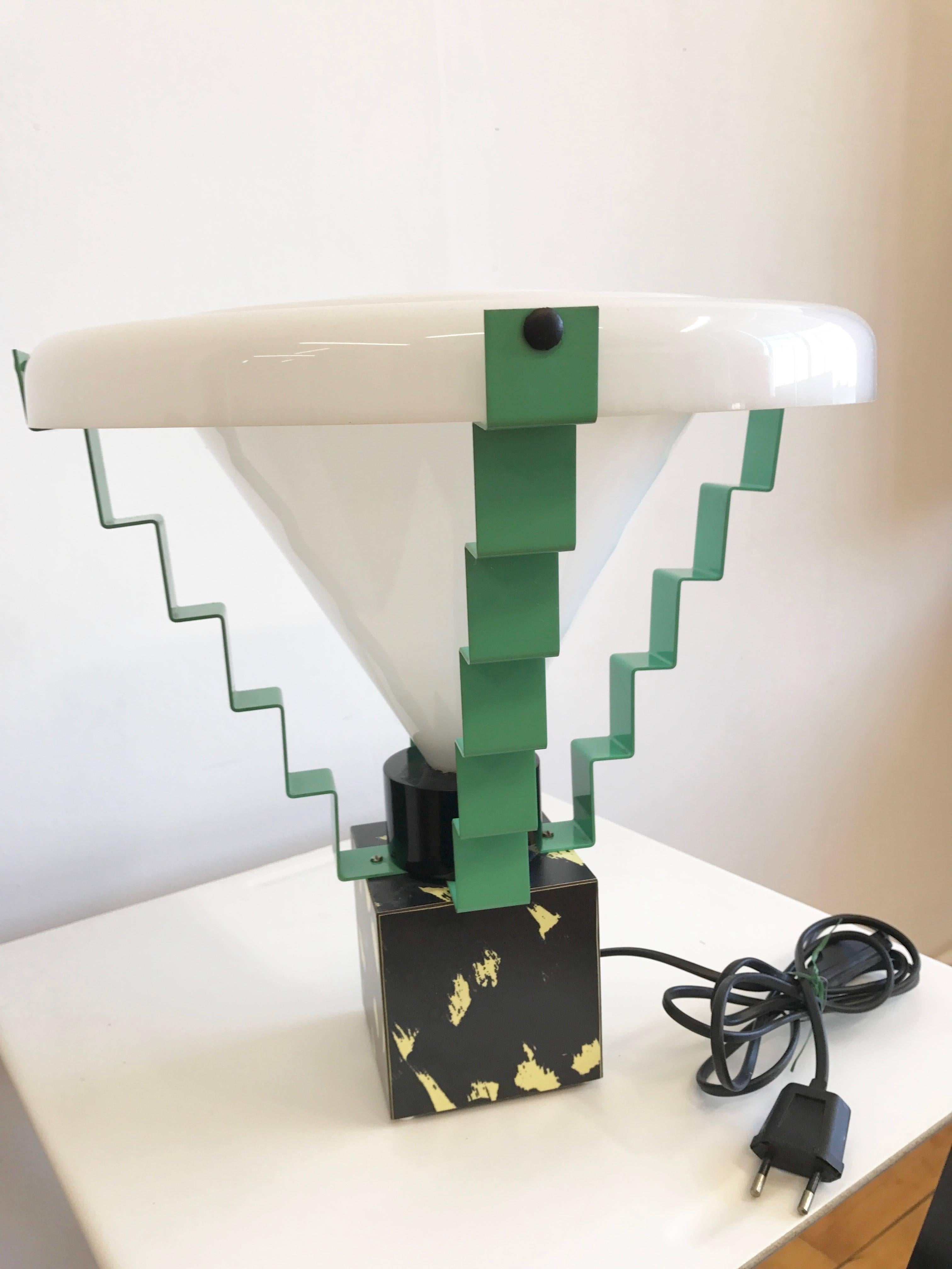 Post-Modern Rare Glastonbury Lamp Designed by George Sowden, 1983