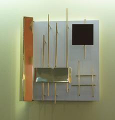 Pair of Wall Lights by Gio Ponti, Model 575 "Quadri Luminosi, " circa 1960