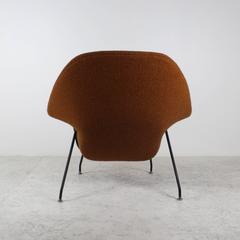 "Womb Chair" and Its Ottoman by Eero Saarinen, 1950-1960