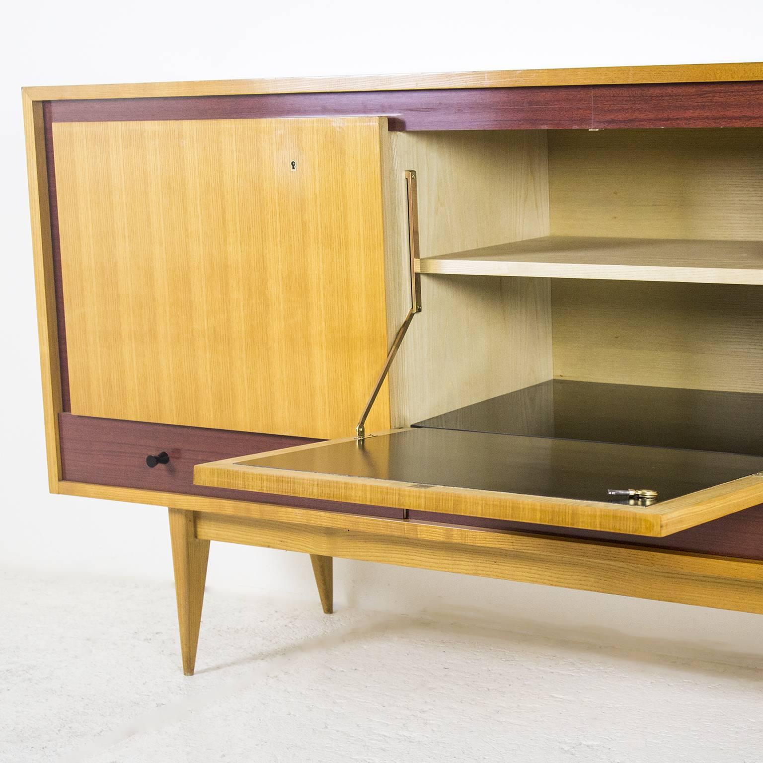 Sideboard by Charles Ramos, 1950 In Good Condition For Sale In Toulouse, France