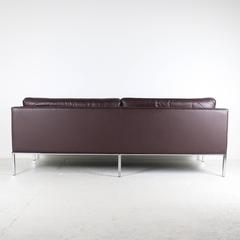 Three-Seats Leather Sofa by Artifort, 1980