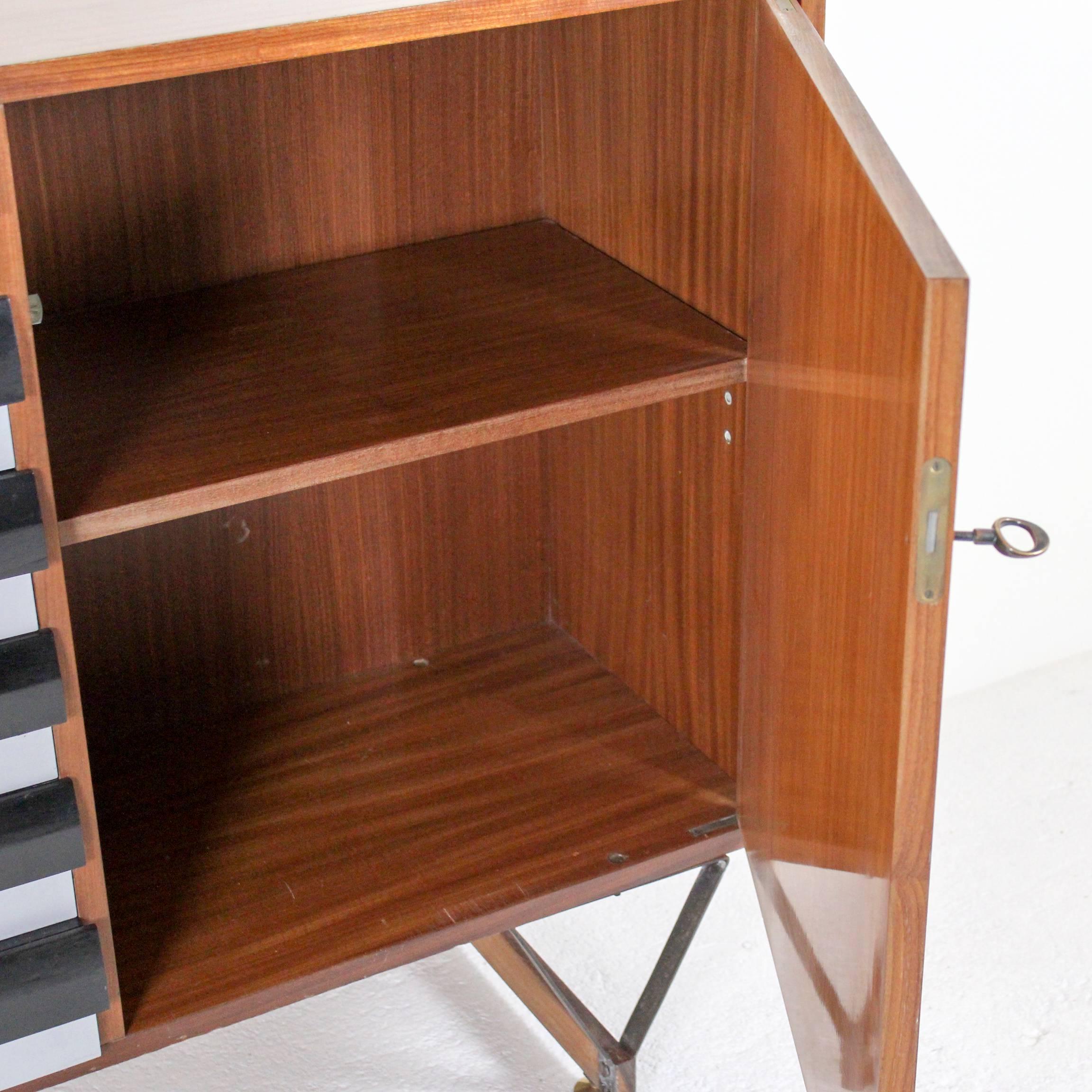 Mid-20th Century Cabinet in Mahogany, 1960 For Sale