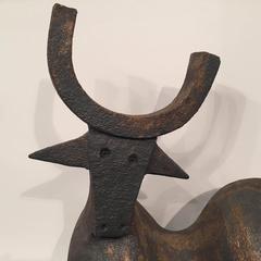 Sculpture Toro Naif de Dominique Pouchain, 1956, France