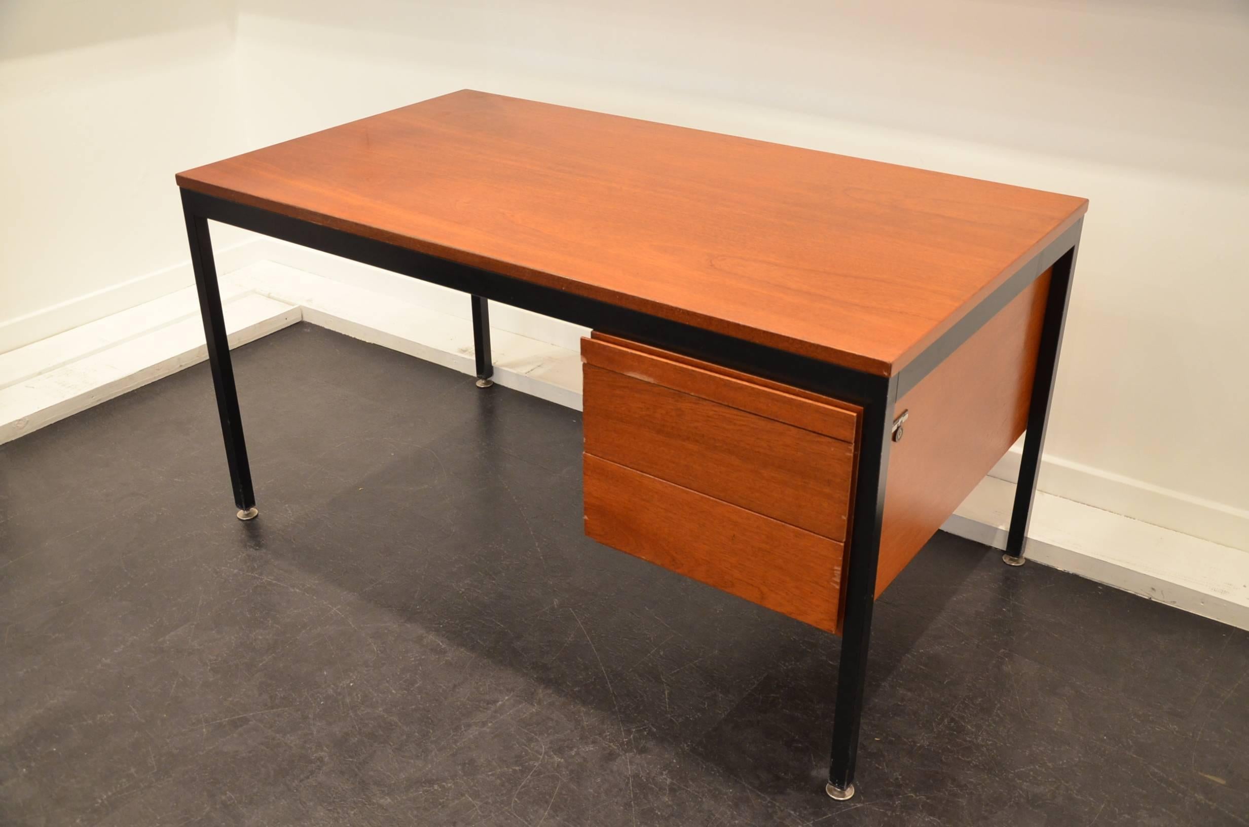 French Original Desk by George Frydman for EFA For Sale