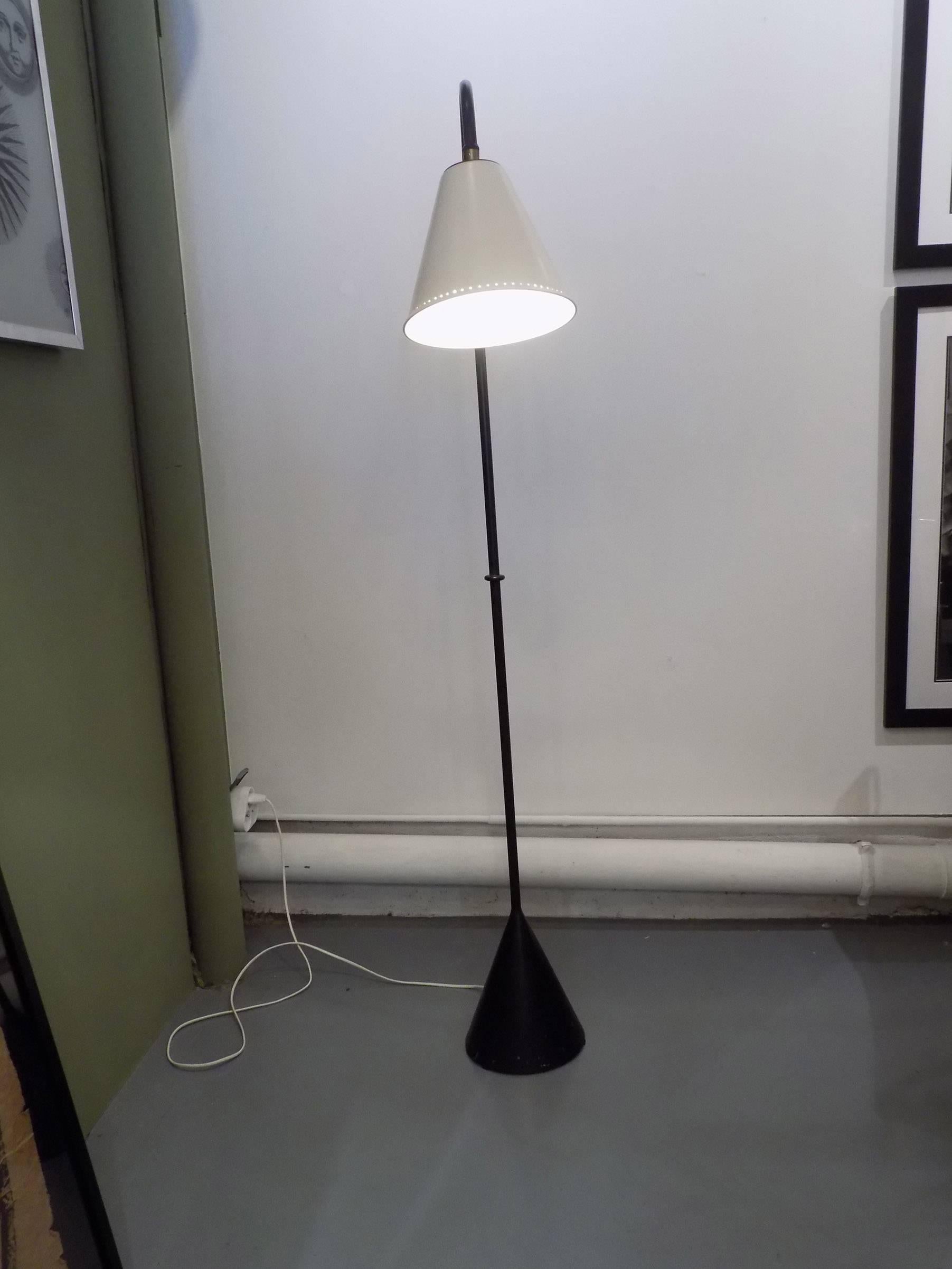 Mid-Century Modern 1950s Maison Lunel Floor Lamp For Sale