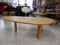 Amazing Palm Italian Wood Table, circa 1960