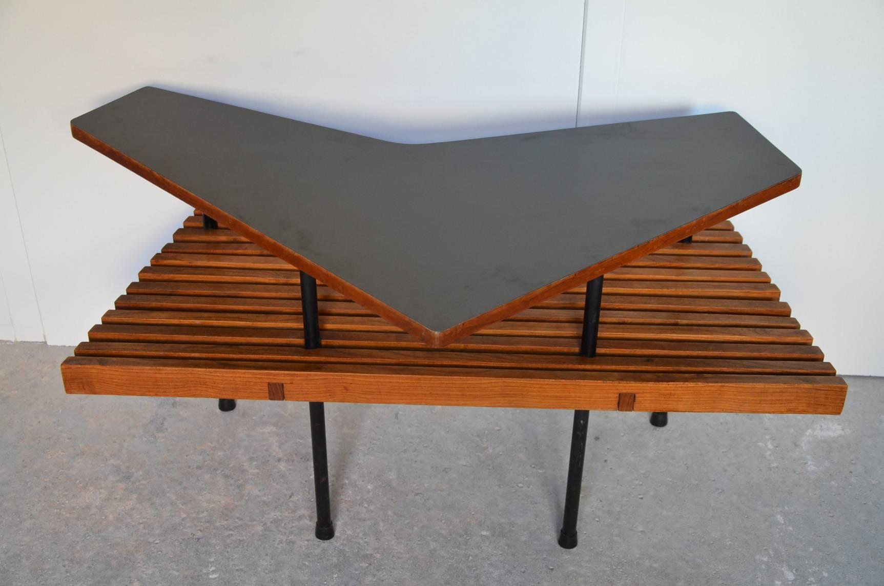 Beautiful Italian free-form cocktail table, circa 1960.
The top has been refited.