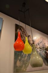 Beautiful Stilnovo Murano Glasses Chandelier, circa 1960