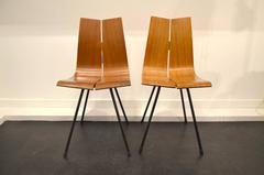 Beautiful Pair of Two Hans Bellman Chairs, circa 1950