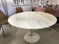 Eero Saarinen Calacatta Marble Tulip Table Knoll Edition
