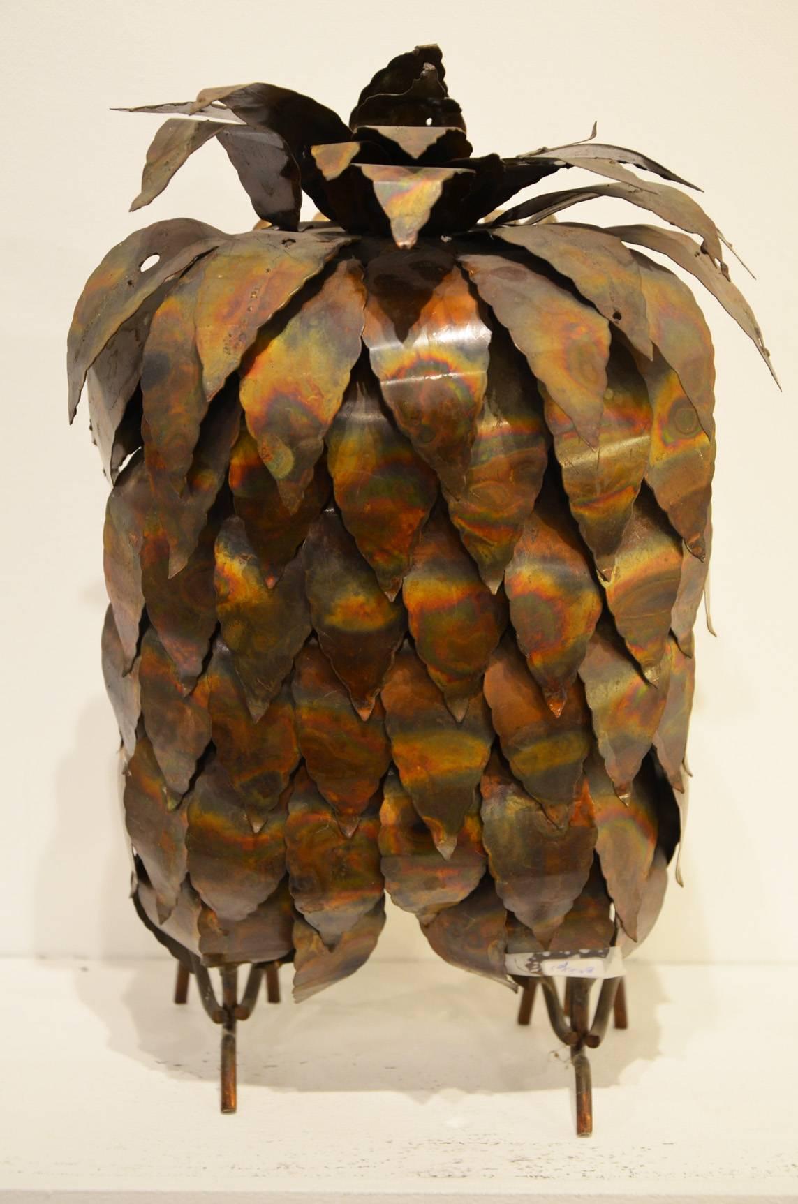 Fantastic Owl by Curtis Jere, circa 1960 In Excellent Condition In Megeve, FR