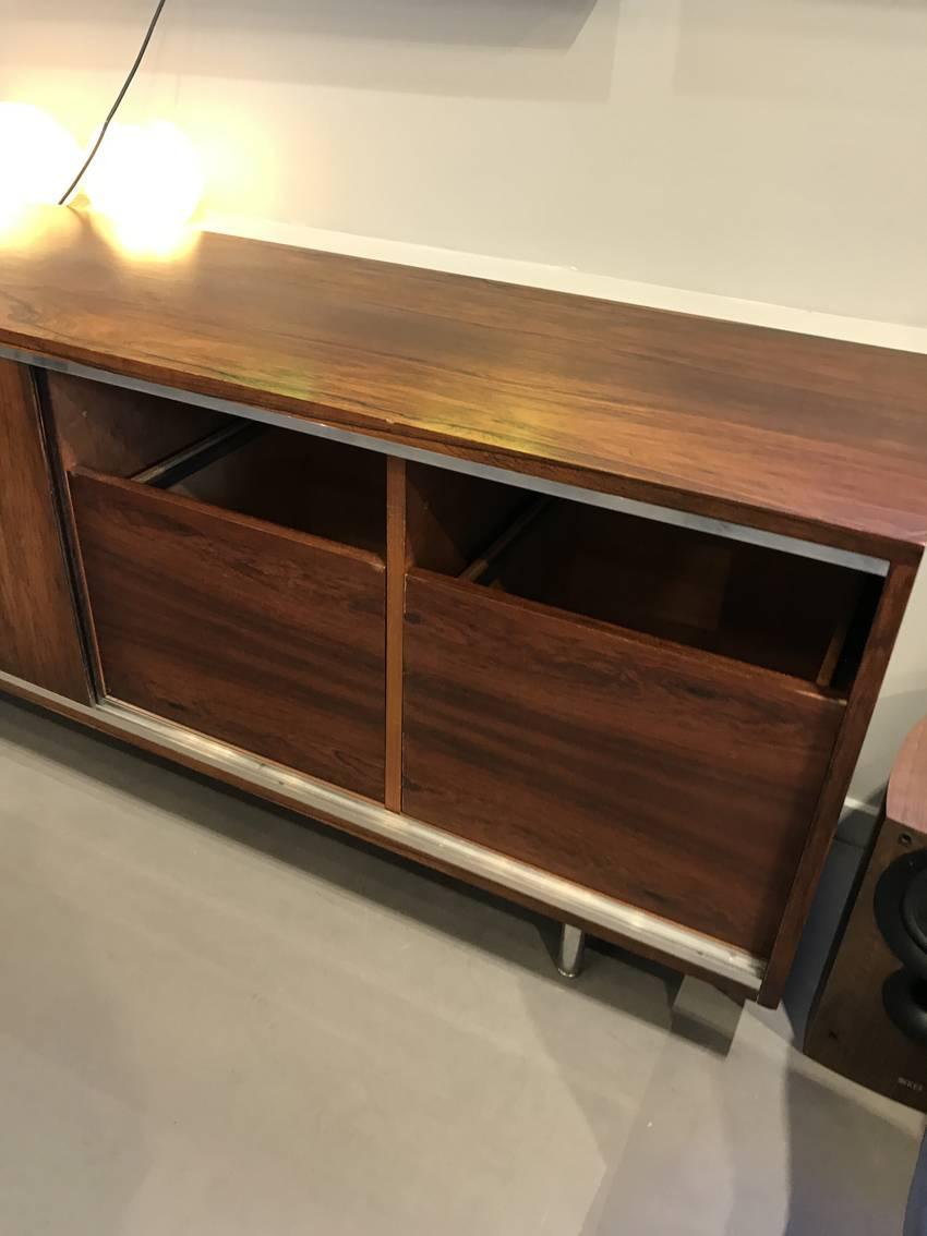 Mid-Century Modern Fantastic Georges Nelson Italian Rosewood Sideboard, circa 1960 For Sale