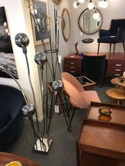 Pierre Folie Chromed Floor Lamp, circa 1970