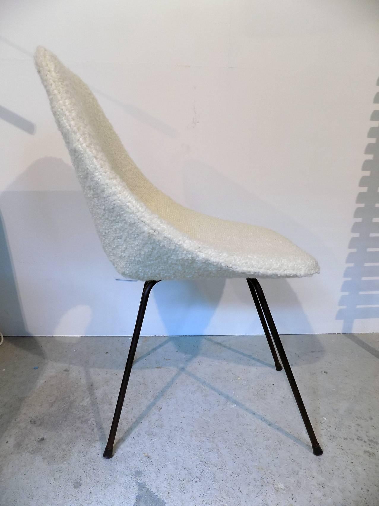 Mid-Century Modern Vittorio Nobili Medea Chair, circa 1960 Reupholstered