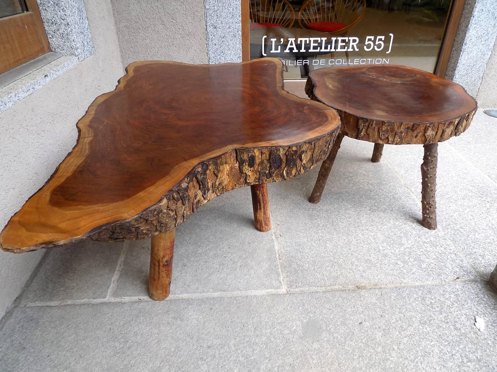 Mid-Century Modern Huge Pair of Trunk Coffee Table, circa 1960 For Sale