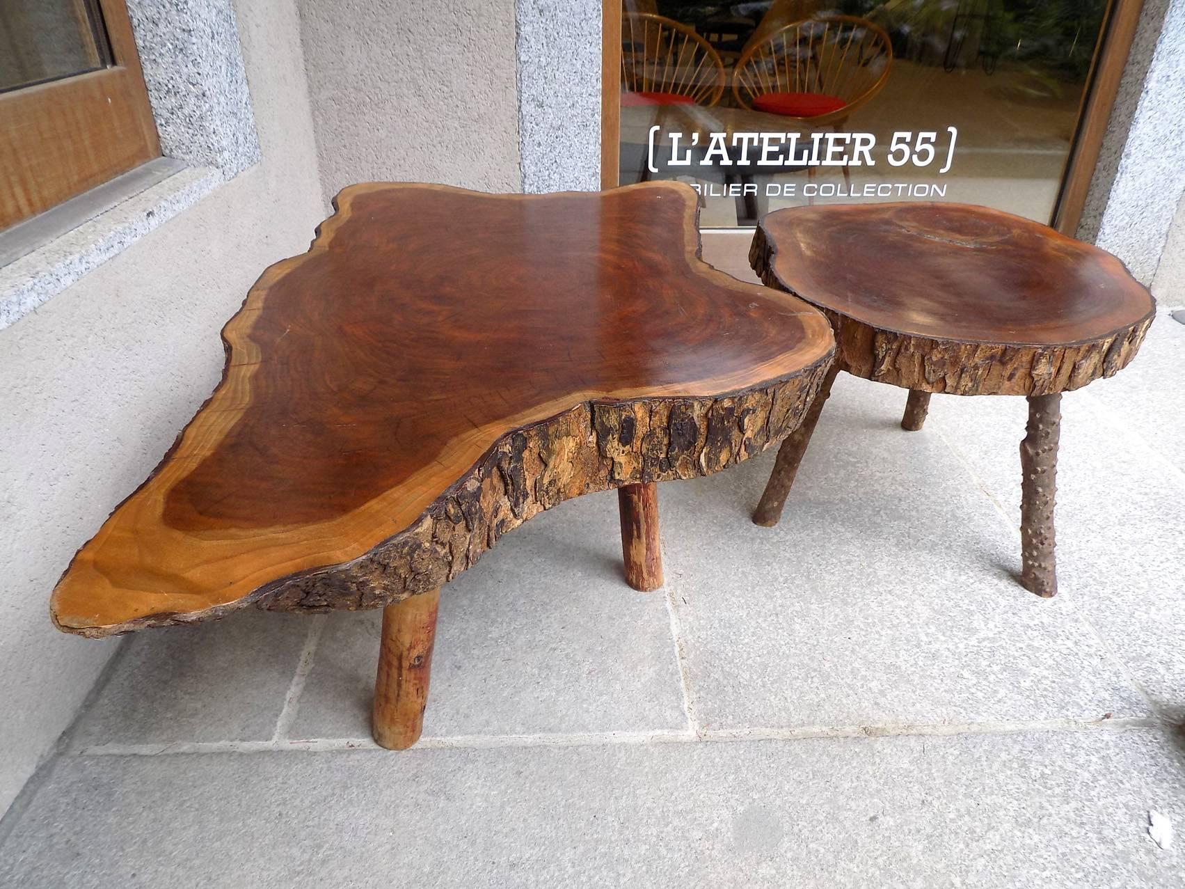 Italian Huge Pair of Trunk Coffee Table, circa 1960 For Sale