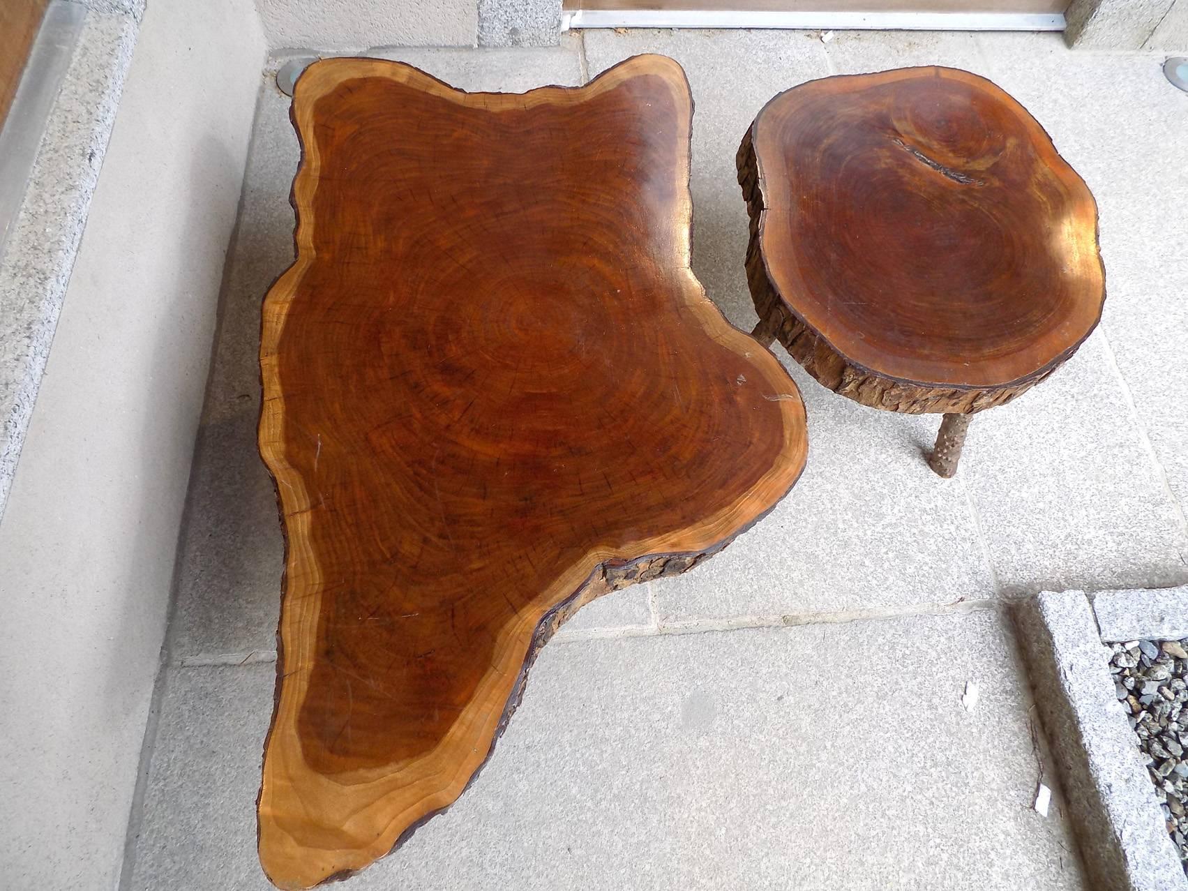 Huge Pair of Trunk Coffee Table, circa 1960 In Good Condition For Sale In Megeve, FR
