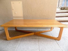 Beautiful Oak American Lane Cocktail Table, circa 1960