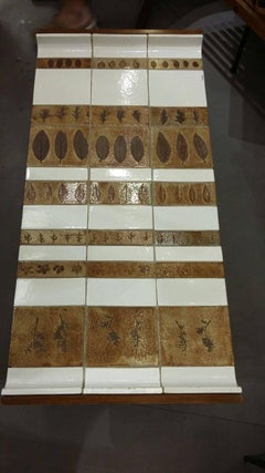 Beautiful Roger Capron Pagoda Cocktail Table, circa 1960