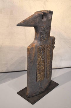 Fantastic and Unique Dominique Pouchain Bird Ceramic Sculpture