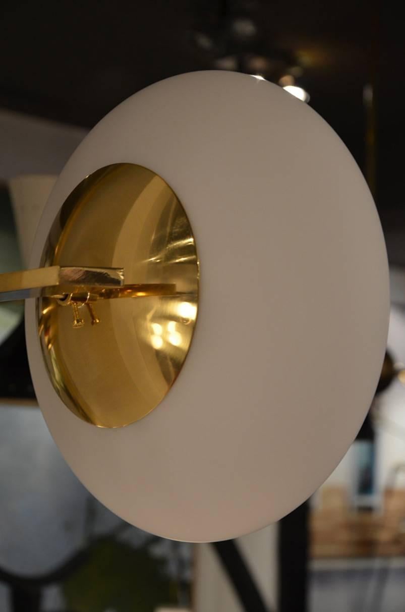 Beautiful Italian Angelo Lelli Style Ceiling Light 2