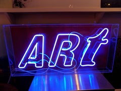 Huge 1960s Neon Sculpture in the style of Joseph Kosuth