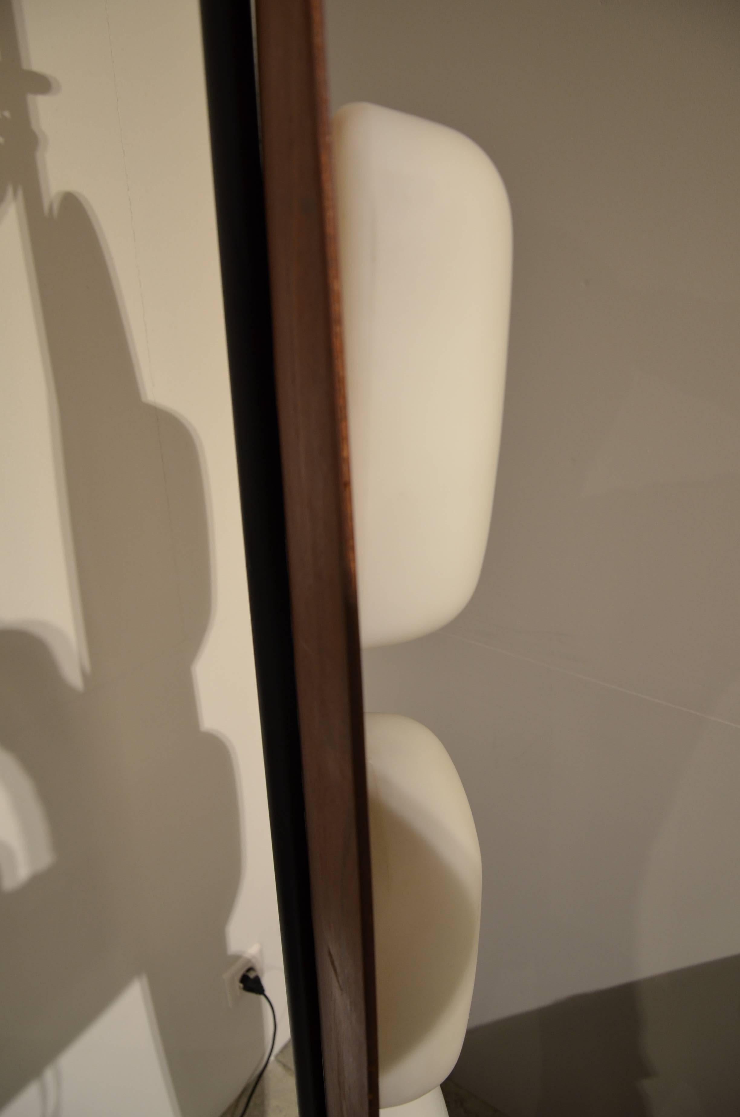 Fantastic Reggiani Surf Lamp, circa 1960 In Excellent Condition In Megeve, FR