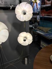 Fantastic Set of Two Olivier Mourgue Floor Lamp, circa 1970