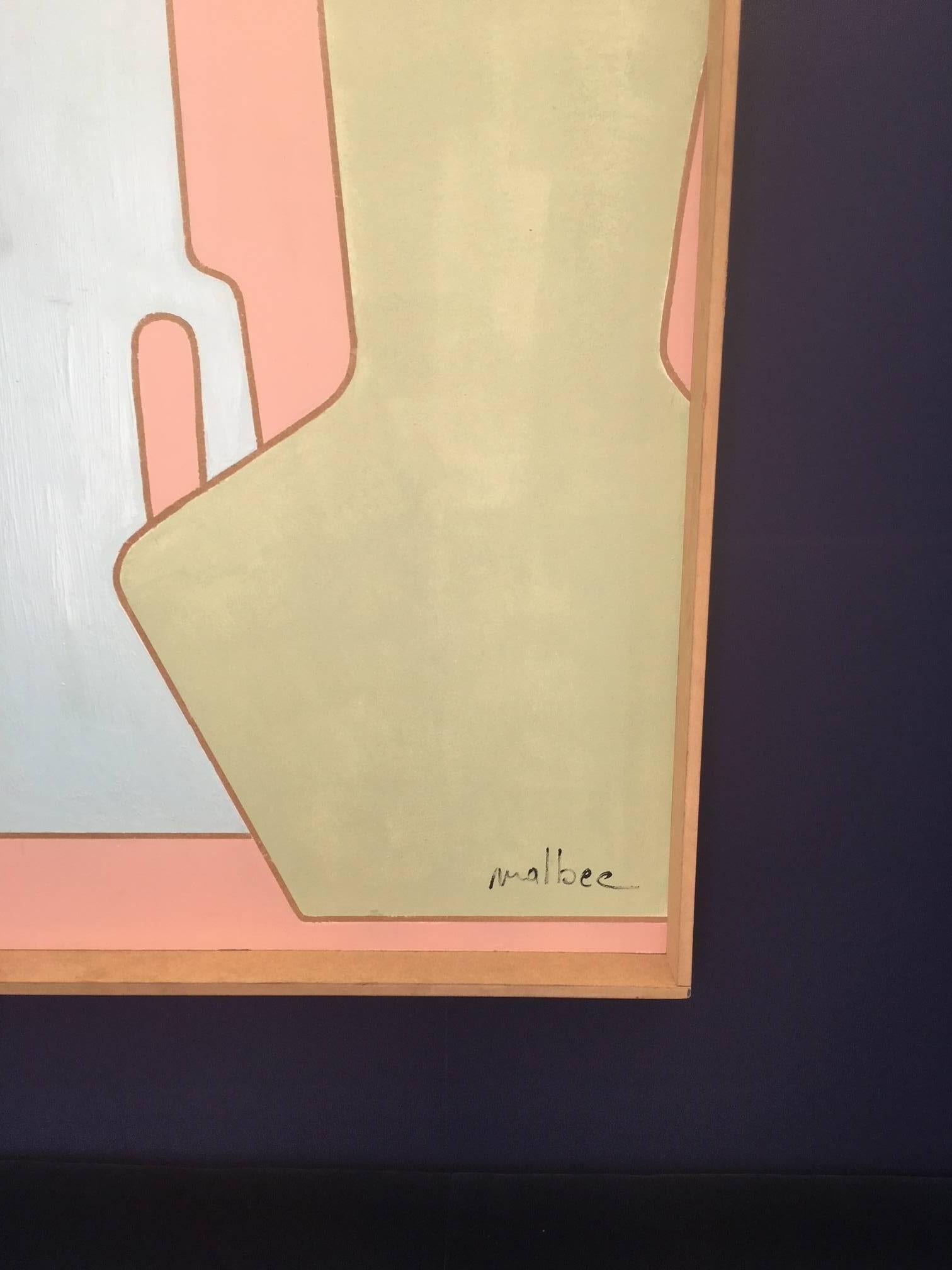 Mid-Century Modern Pierre Malbec Painting For Sale