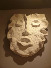 Plastered Face Sculpture, circa 1960