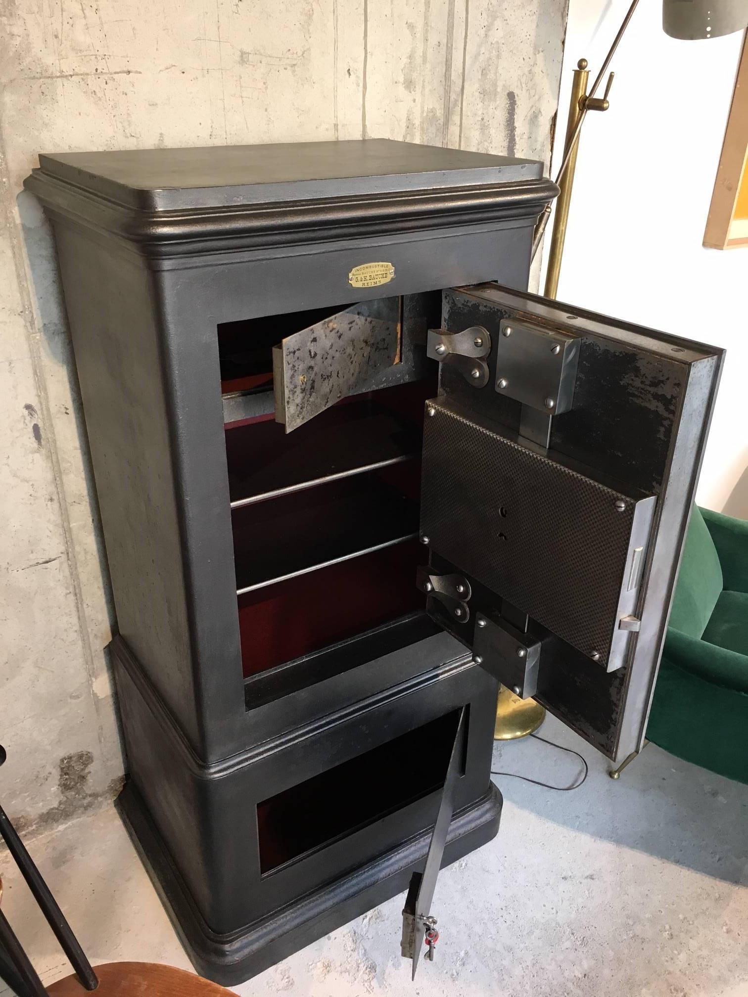 Mid-Century Modern Huge Early 20th Century Safe For Sale