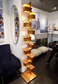 Fantastic Floor Lamp in the style Frank Lloyd Wright