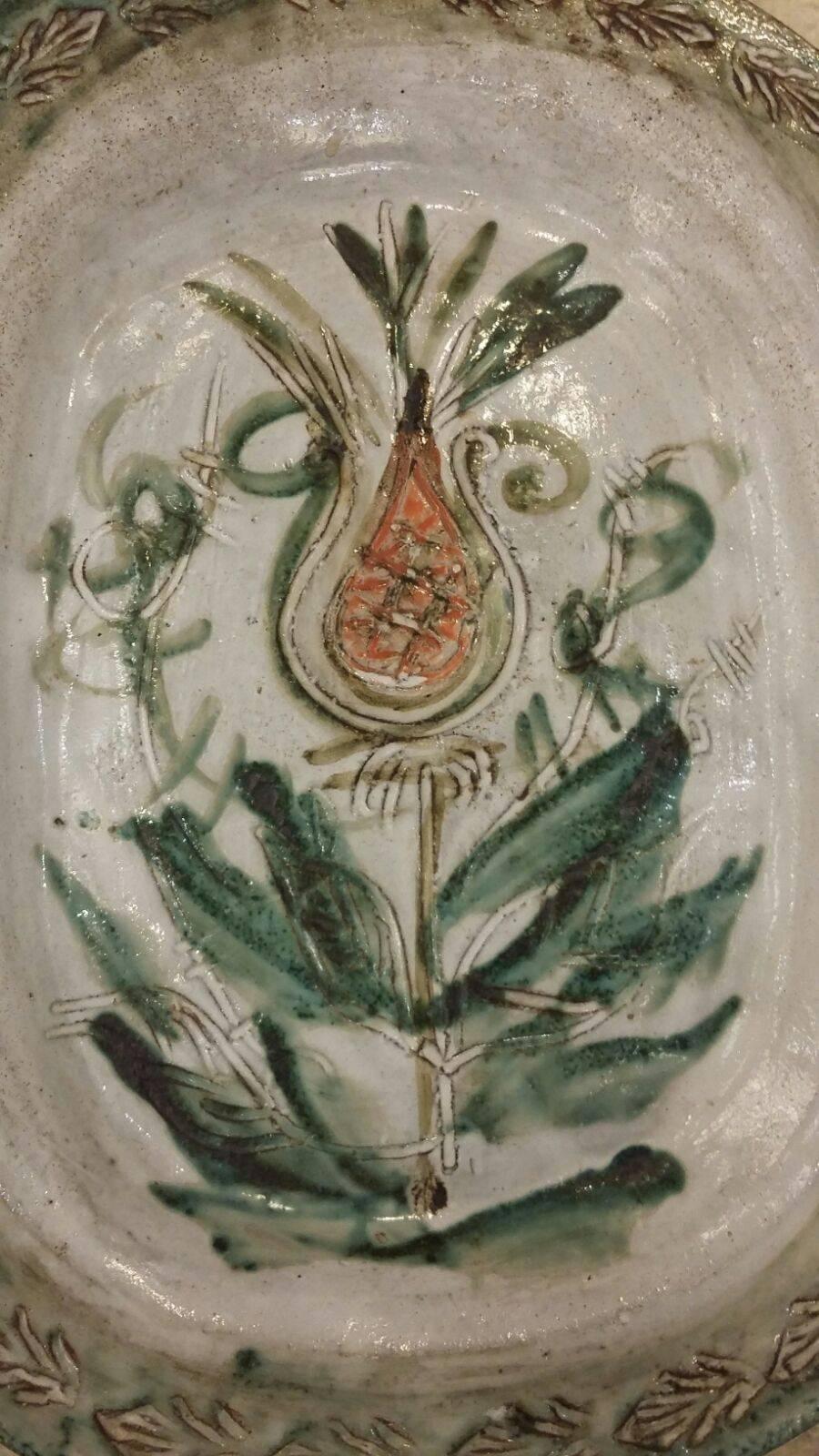 Albert Thiry ceramic, Vallauris, circa 1960, signed in excellent condition.