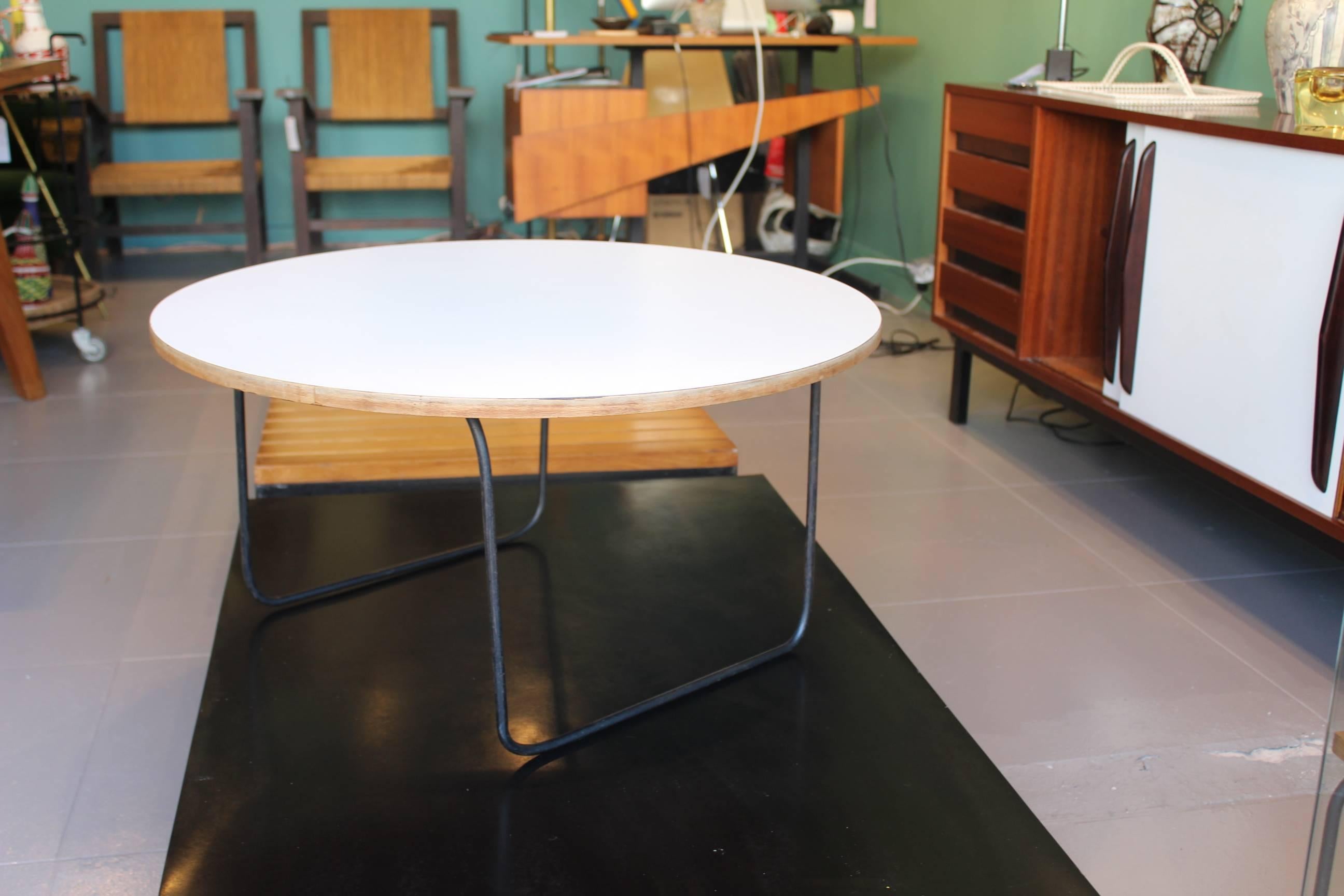 Mid-Century Modern Beautiful Pierre Guariche Cocktail Table, circa 1960 For Sale