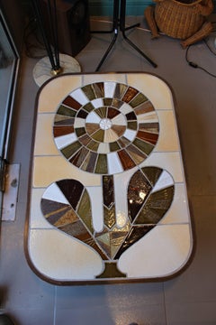 Roger Capron Beautiful Pair of Cocktail Tables, circa 1960