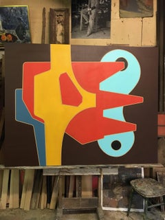 Beautiful Pierre Malbec Oil on Wood Painting