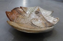 Jean Derval Beautiful Ceramic Dish