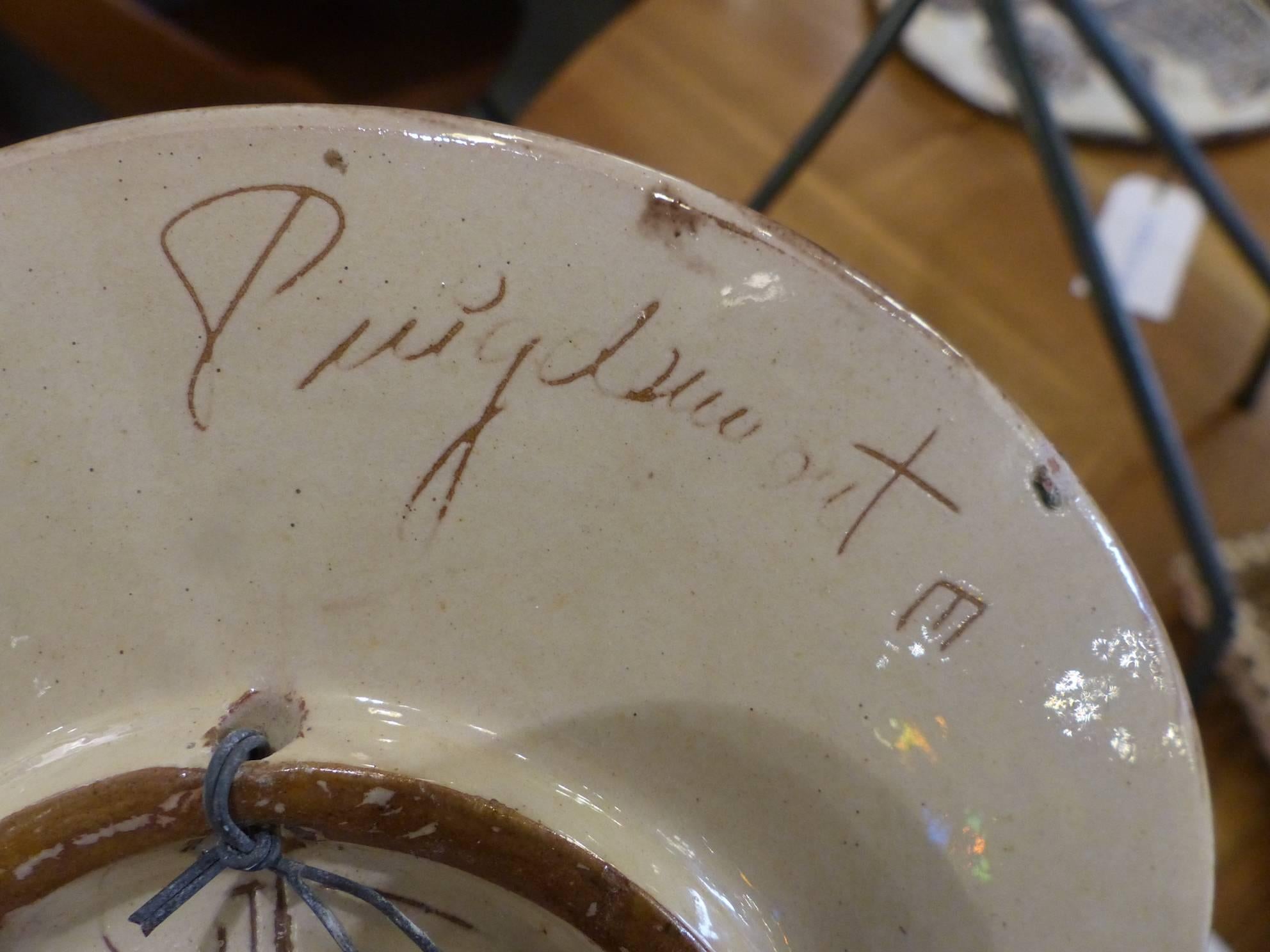 Schöne Puigdemont-Keramikschale, um 1960 (Moderne der Mitte des Jahrhunderts) im Angebot
