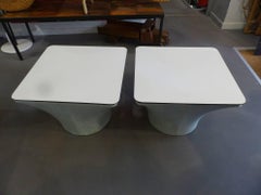 Beautiful Pair of Side Tables Mushroom, circa 1960
